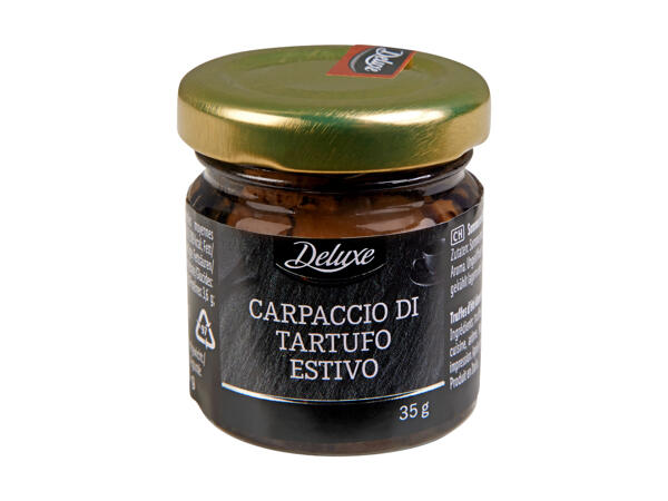 Carpaccio di tartufo estivo