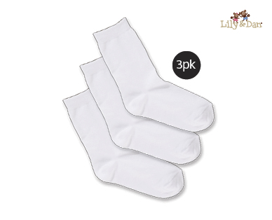 CHILDREN'S BASIC SOCKS 3PK