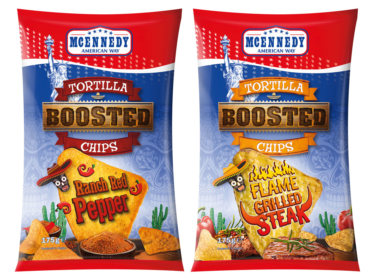 MCENNEDY Boosted Tortilla Chips