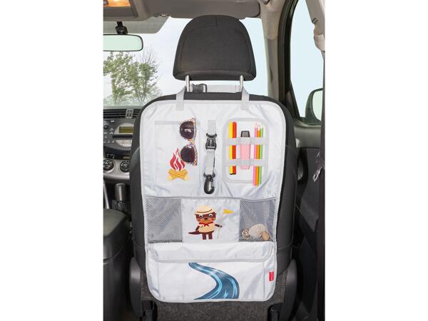 Car back seat organizer