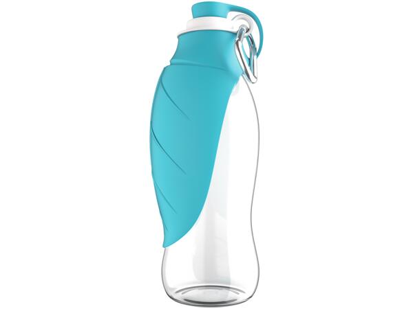 Dog Drinks Bottle