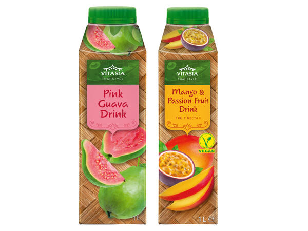 Mango-Maracuja oder Guaven Nektar