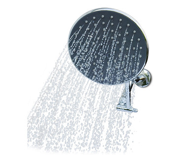 Easy Home 3-Function Monsoon Shower Head With Adjustable Arm