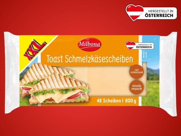 Toast Schmelz­käse­scheiben