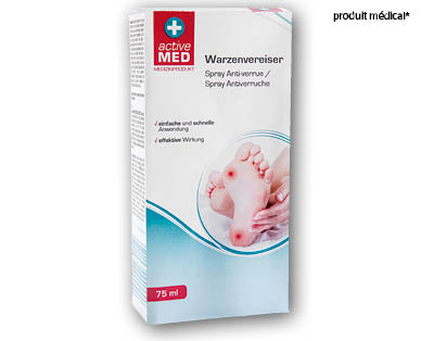 Cryothérapie antiverrue ACTIVE MED