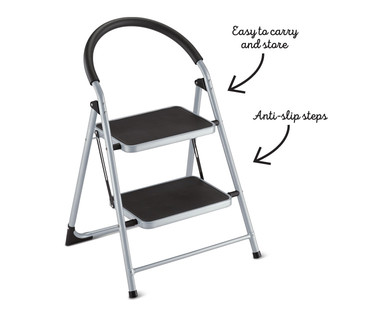 WORKZONE 2-Step Steel Stool