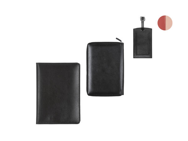 Leather Travel Set