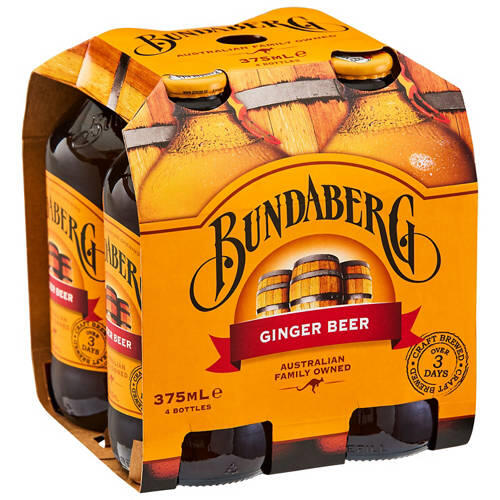 Ginger Beer 4 Pack 375ml