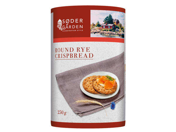 Rundes Knäckebrot