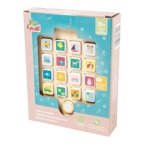 PLAYLAND(R) 				Houten leertablet