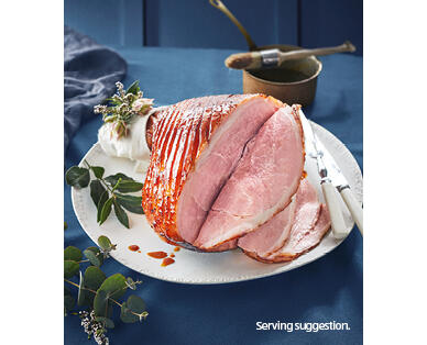 Triple Smoked Half Leg Ham on the Bone per kg