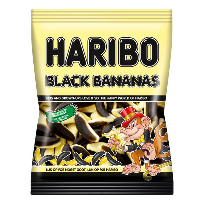 HARIBO 
Black bananas