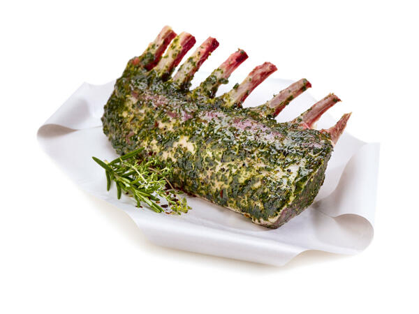 Couronne d'agneau marinée