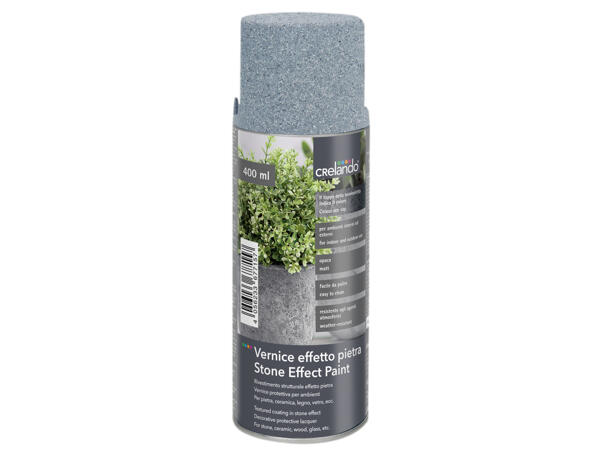Stone Effect Paint, Metallic or Silver