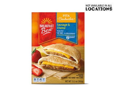 Breakfast Best Egg & Cheese or Sausage & Cheese Breakfast Pita