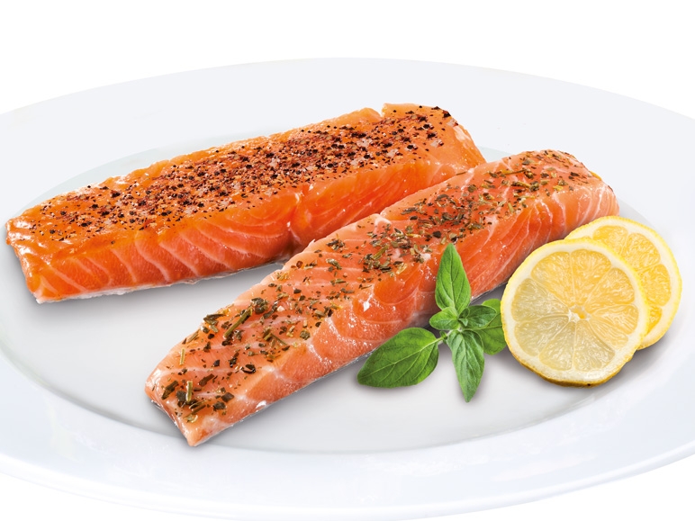 GRILLMEISTER Grilllachs mariniert