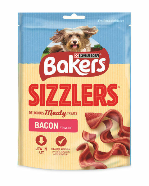 Bakers Sizzlers Bacon Dog Treats