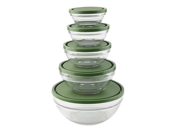 Glass Food Storage Containers Set