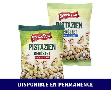 SNACK FUN 
 PISTACHES GRILLÉES
