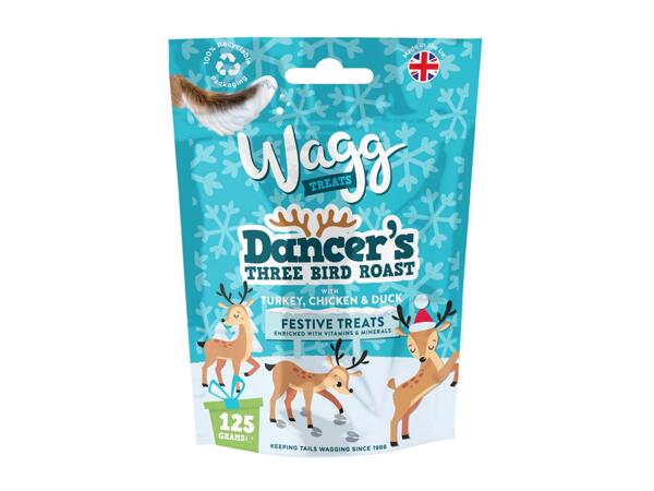 Wagg Festive Three Bird Roast Treats