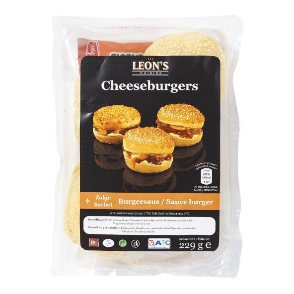 Minicheeseburgers, 4 pcs