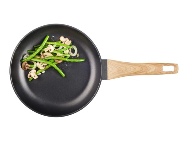 Livarno Home 24cm Cast Aluminium Frying Pan - Black