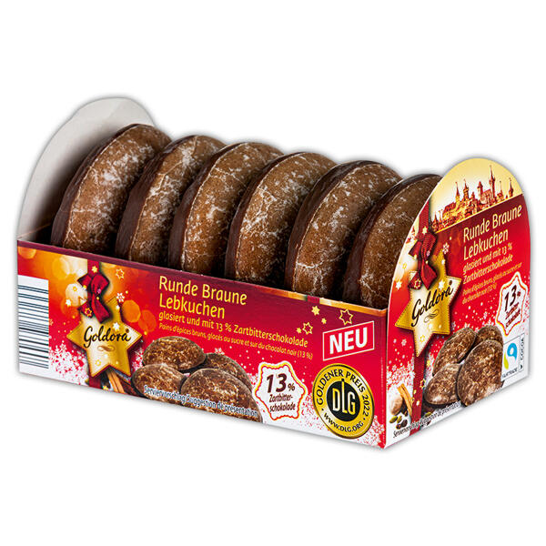 Runde Braune Lebkuchen