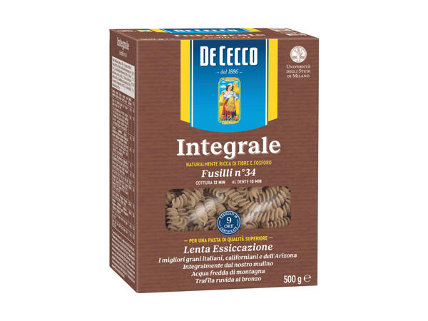Whole Wheat Fusilli