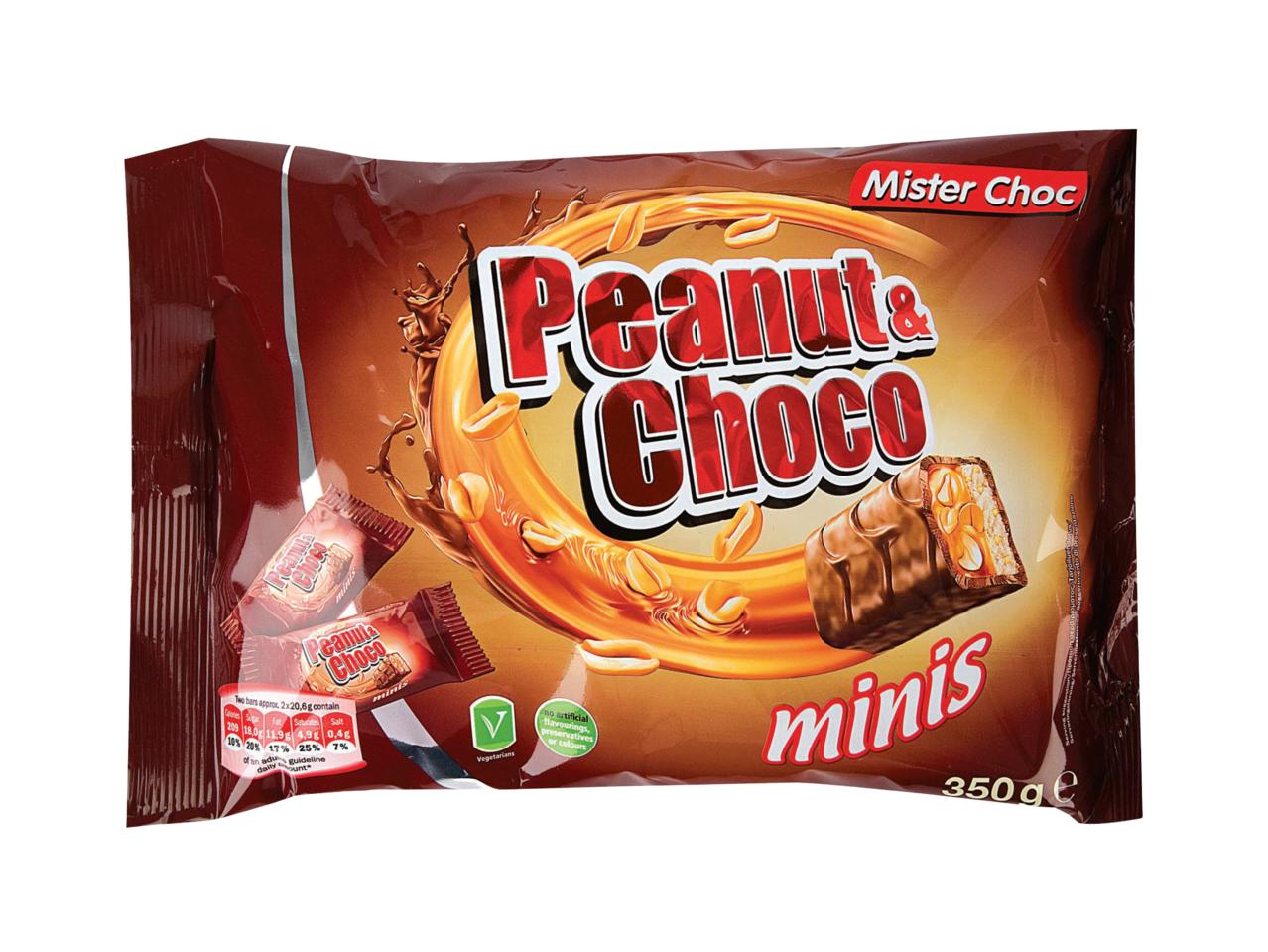 MISTER CHOC Peanut & Choco Minis