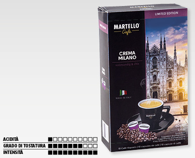 Capsule di caffè "Crema Milano" MARTELLO(R)
