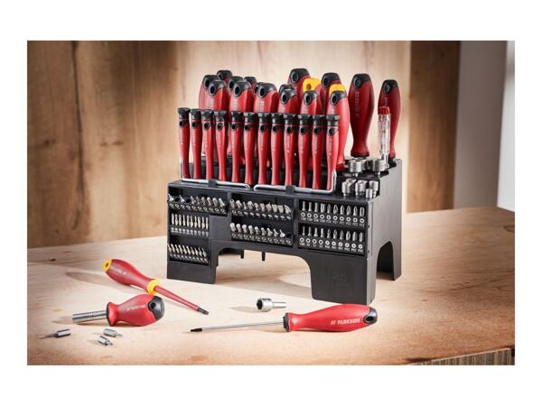 Parkside XXL Screwdriver & Bit Set - 116 Piece Set