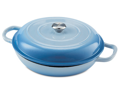 Shallow Cast Iron Casserole Dish