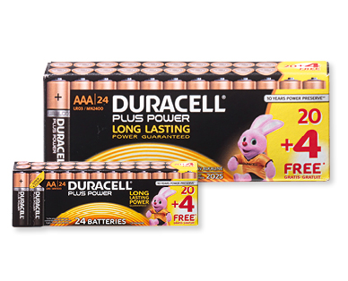 Piles Plus Power DURACELL