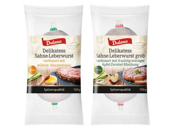 Delikatess Leberwurst