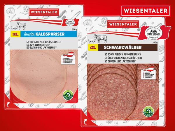 Schwarzwälder oder leichte Kalbspariser