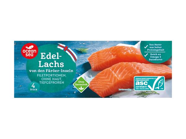 Lachsfiletportionen ohne Haut