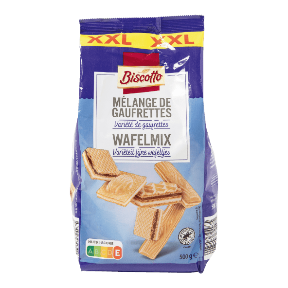 BISCOTTO(R) 				Wafelmengeling