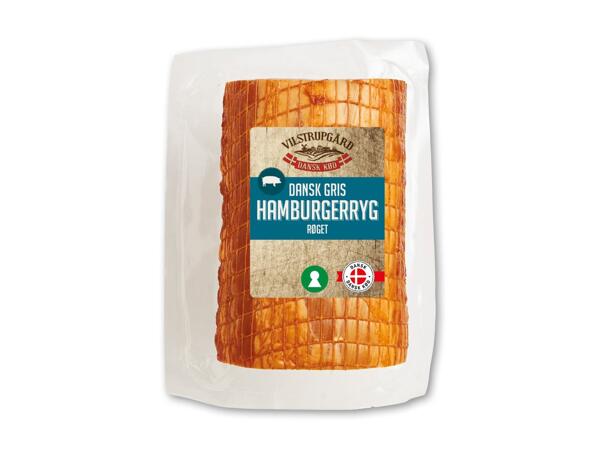 Dansk røget hamburgerryg