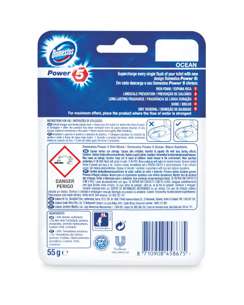 Domestos Power 5 Rimblocks