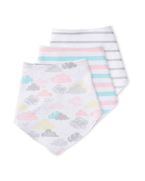 Cloud Dribble Bibs 3 Pack