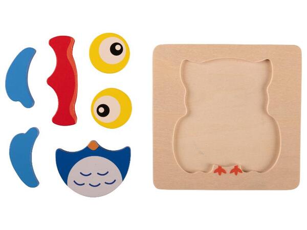 Playtive Dřevěné puzzle