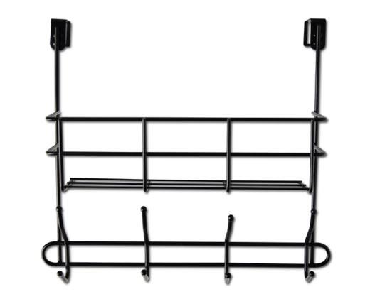 Huntington Home 
 Over-the-Door Hooks with Basket