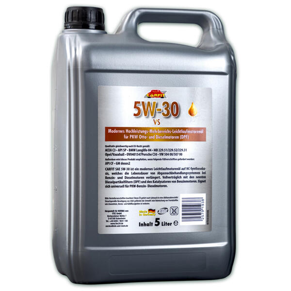 SAE-Qualitäts-Motorenöl SAE 5W-30