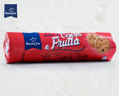 BUON ORA Cerealienkekse mit Früchten