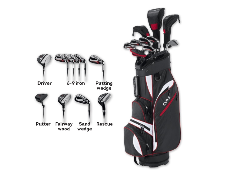 CRIVIT Ladies or Men's Complete Golf Set