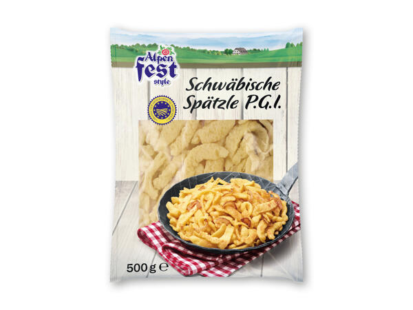 Tysk spätzle-specialitet