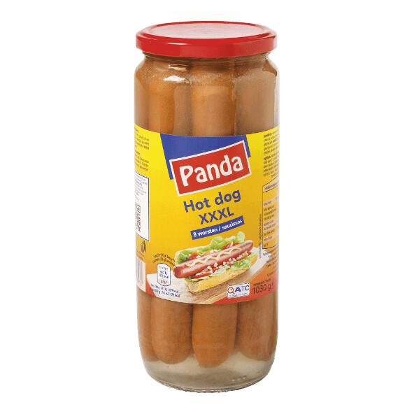 Saucisses hot-dog XXXL, 8 pcs