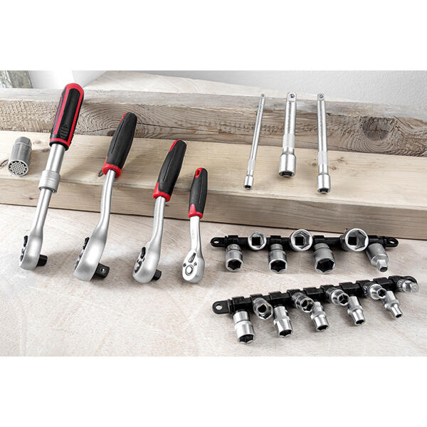 Umschaltknarre oder Steckschlüssel-Set
