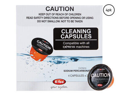 Expressi Cleaning Capsules 4pk