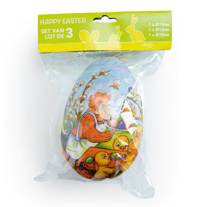 Oeufs de Pâques décoratifs, 3 pcs